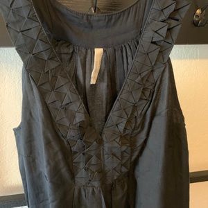 Black Old Navy dress with neck detail. Sz S